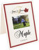 Photograph of Tented Fall in Love Table Names