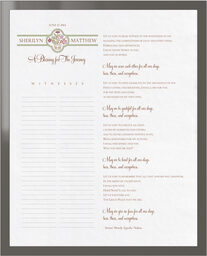 Photograph of Lotus Blossom Wedding Certificates