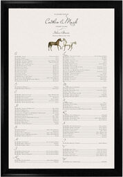Photograph of Amble Seating Charts