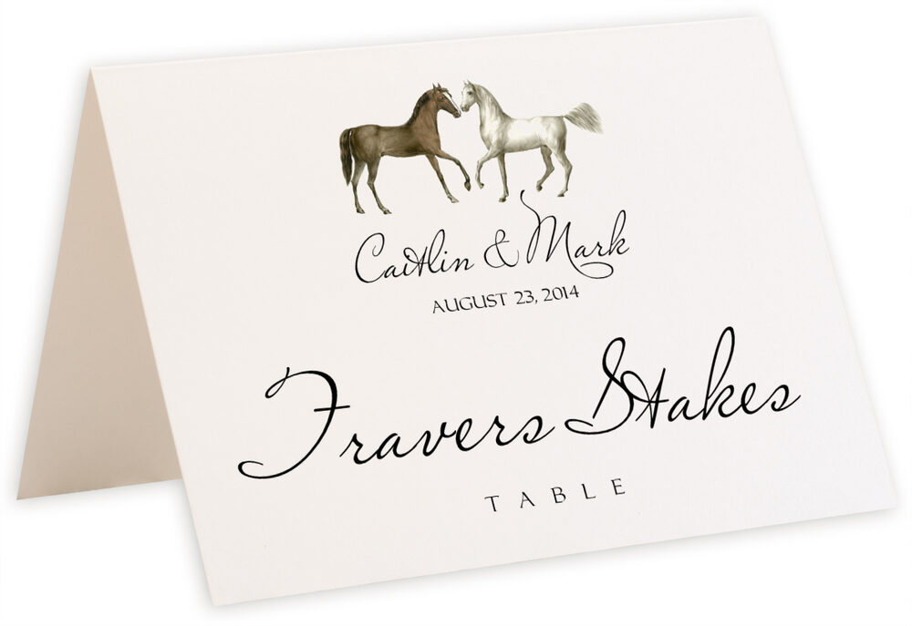 Photograph of Tented Amble Table Names