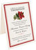 Photograph of Tented Poinsettia Donation Cards