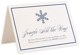 Photograph of Tented Snowflake Drawings Assortment Memorabilia Cards