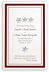 Photograph of Winter Snowflake Pattern 01 Wedding Programs