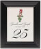 Framed Photograph of Mistletoe Bow Table Numbers