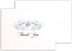 Photograph of Curly Sue Snowflake Thank You Notes