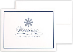 Photograph of Snowflake Drawing 01 Thank You Notes