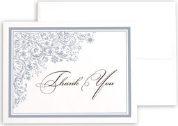 Photograph of Snowstorm Thank You Notes