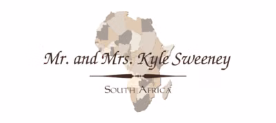 Map of Africa Place Cards