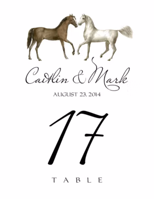 Amble Table Numbers
