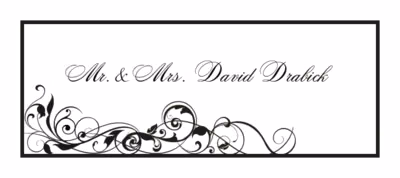 Atlantic Scribble Place Cards