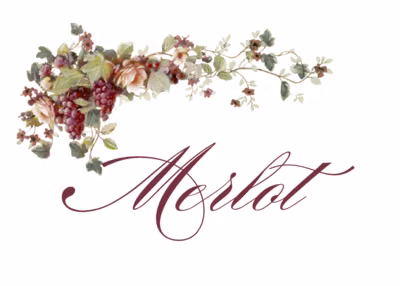 Berries and Peach Roses Table Names