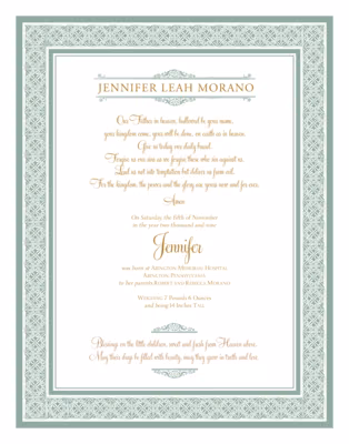 Celtic Tile Certificate