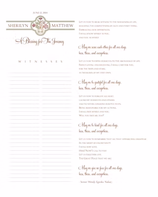 Lotus Blossom Certificate