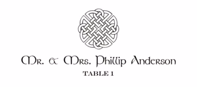 Celtic Knot Assortment Place Cards