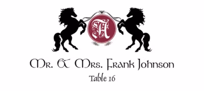 Chevalier Place Cards