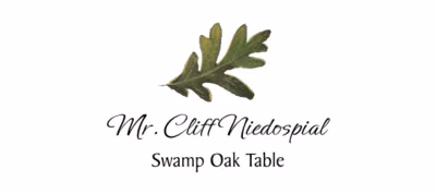 Swamp Oak Colorful Leaf Place Cards