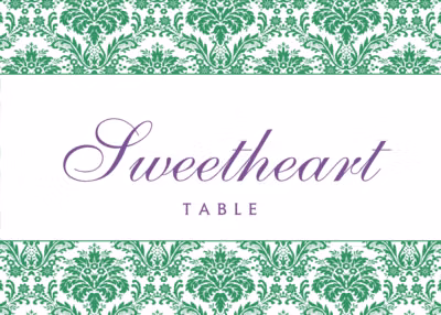 Damask Twist Table Names