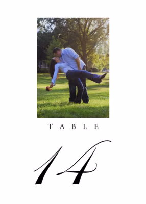 Engagement Photography 02 Table Numbers
