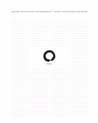 Forever - Enso (Zen Circle) Certificate