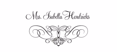 Flourish Monogram 01 Place Cards
