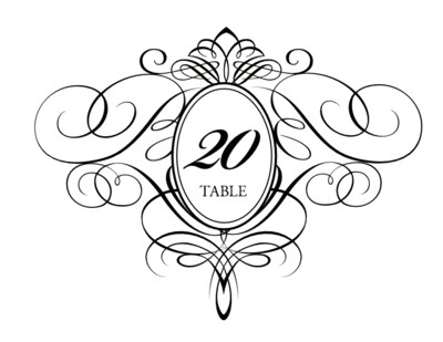 Flourish Monogram 15