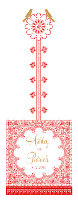 Paisly Bandana Flower