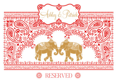 Paisley Bandana Elephants