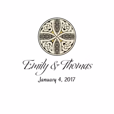 Celtic Knots Favor Tags