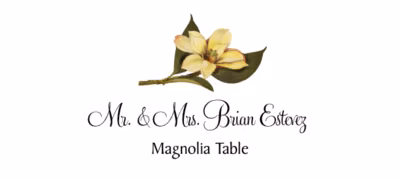 Magnolia Place Cards