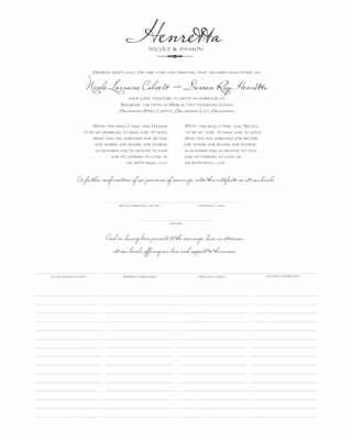 Miss Le Gatees and Imperial Certificate