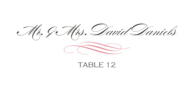 Ornate Line Flourish 0637