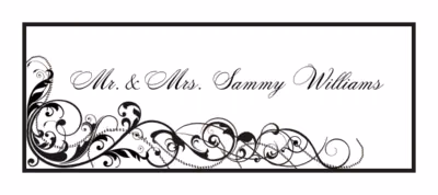 Pacific Scribble Place Cards