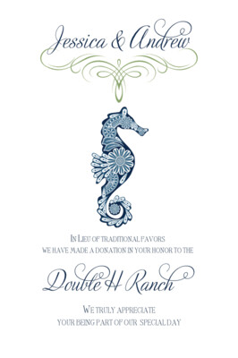 Paisley Seahorse