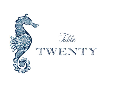 Paisley Seahorse