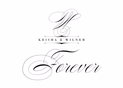 Poem Script Monogram Table Names
