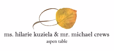 Aspen Twisty Leaf Place Cards