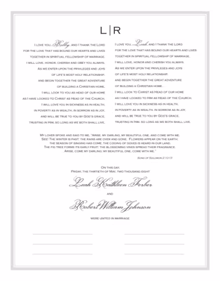 Classic Copperplate Certificate