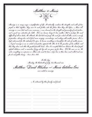 Patriot Certificate