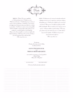 Elegance Traditional Certificate