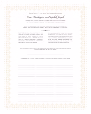 India Inspired Border Certificate
