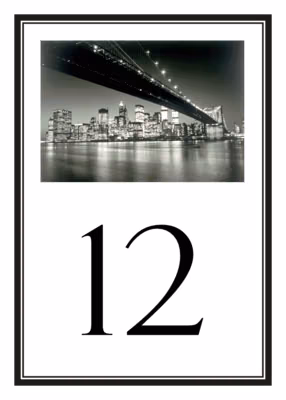 Going Downtown Table Numbers