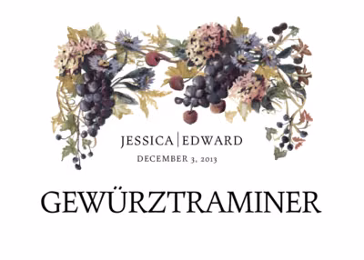 Blue Grapes Cascade Table Names