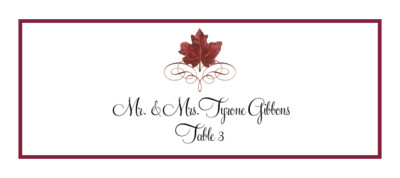 Maple Leaf Flourish