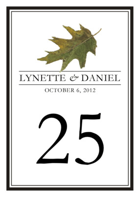Oak Leaf Monogram