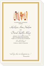 Destination Wedding Products In Wedding Programs Documents And