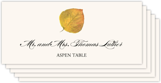 autumn place cards
