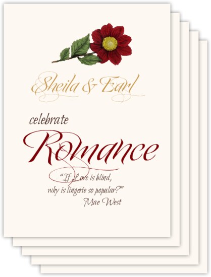Celebrate Leaves, Flowers, Vineyard & Grapes Memorabilia Cards