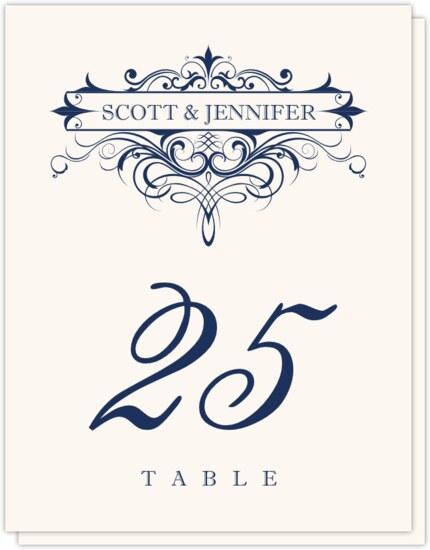 Flirty Eyes Contemporary and Classic Table Numbers