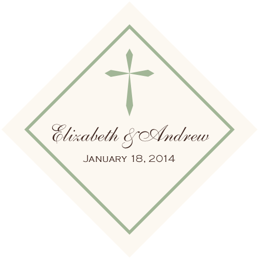 Christian Cross 02 Culturally Inspired Favor Tags
