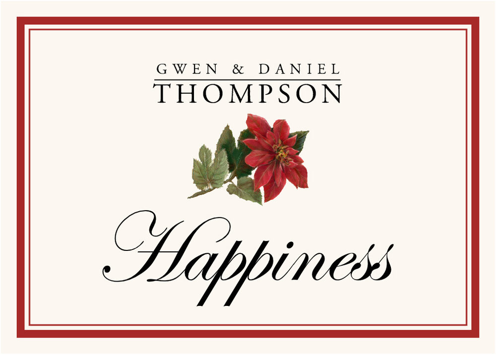 Poinsettia Winter, Snowflake, and Holiday Table Names
